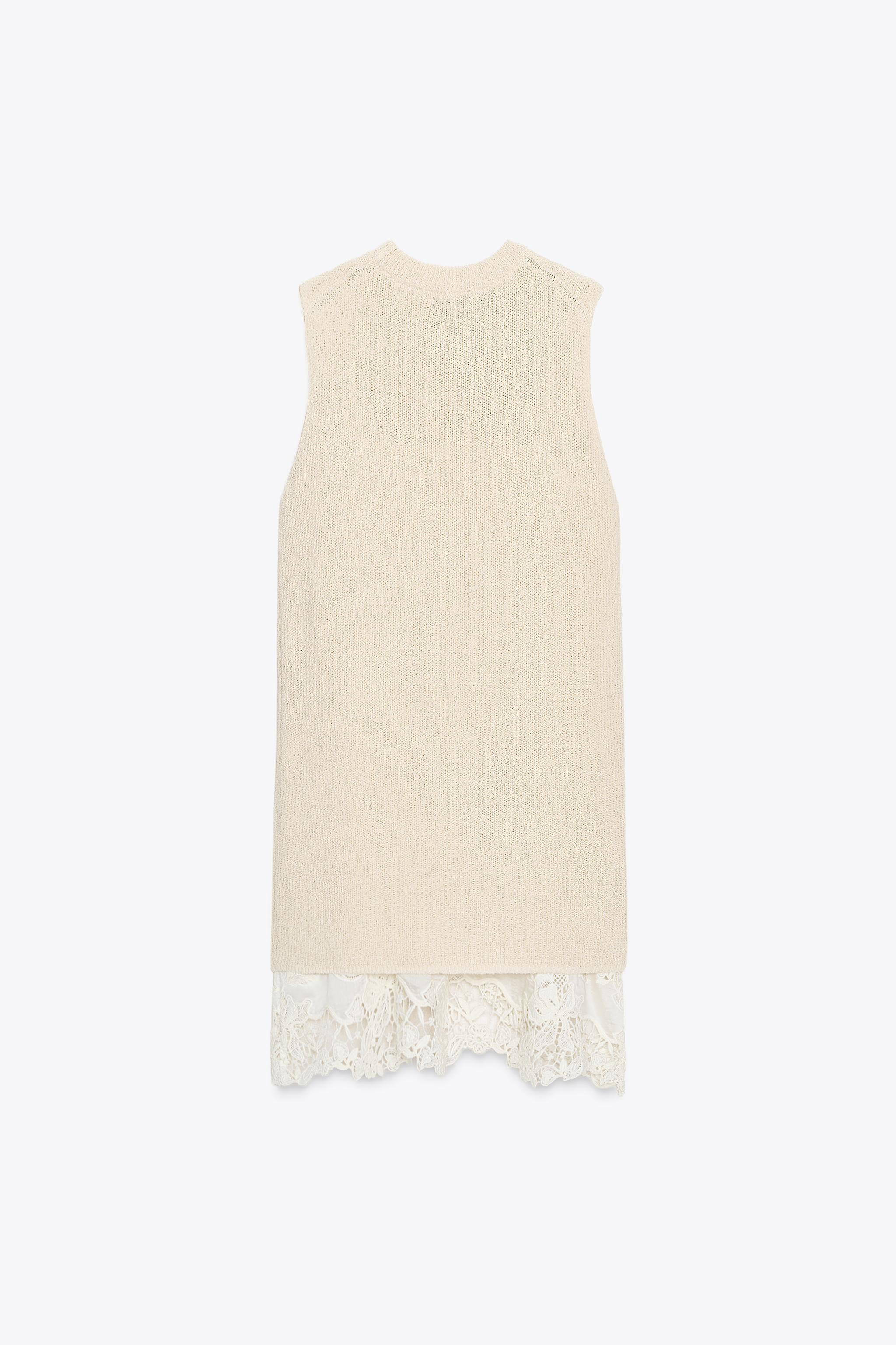 COMBINATION KNIT DRESS | Zara US