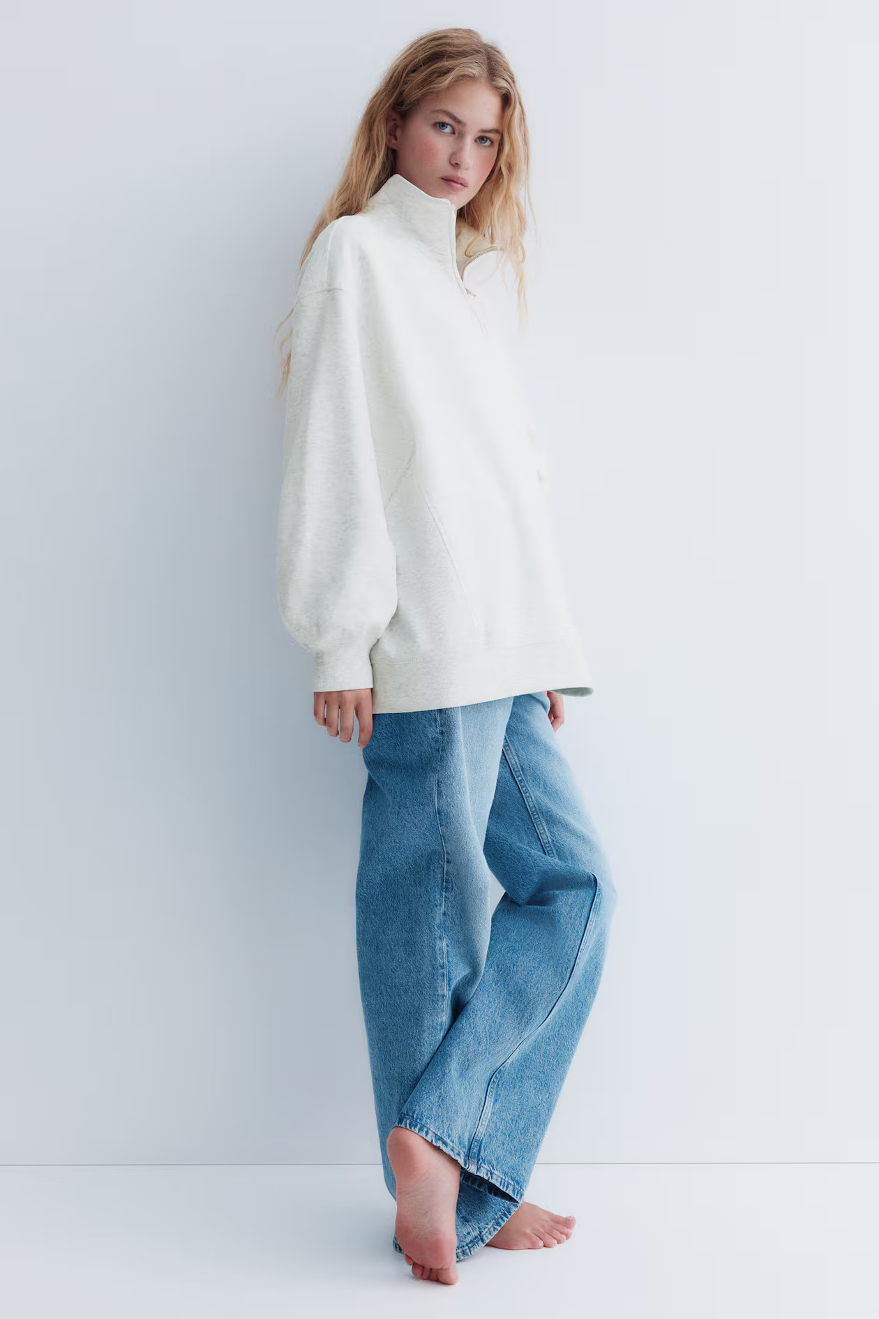 Half-Zip Sweatshirt | H&M (US + CA)