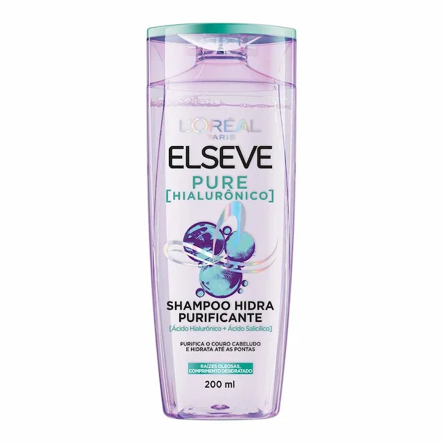 Shampoo Elseve Pure Hialurônico 200ml | Drogasil (BR)