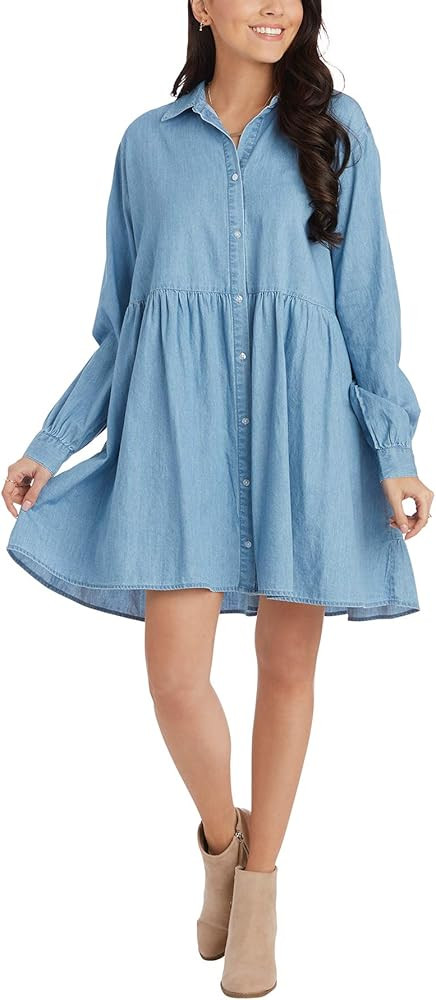 Mud Pie Women's Selena Tiered Dress | Amazon (US)