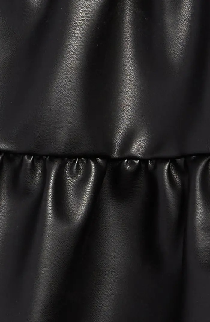 Ava & Yelly Kids' Faux Leather Dress | Nordstrom | Nordstrom