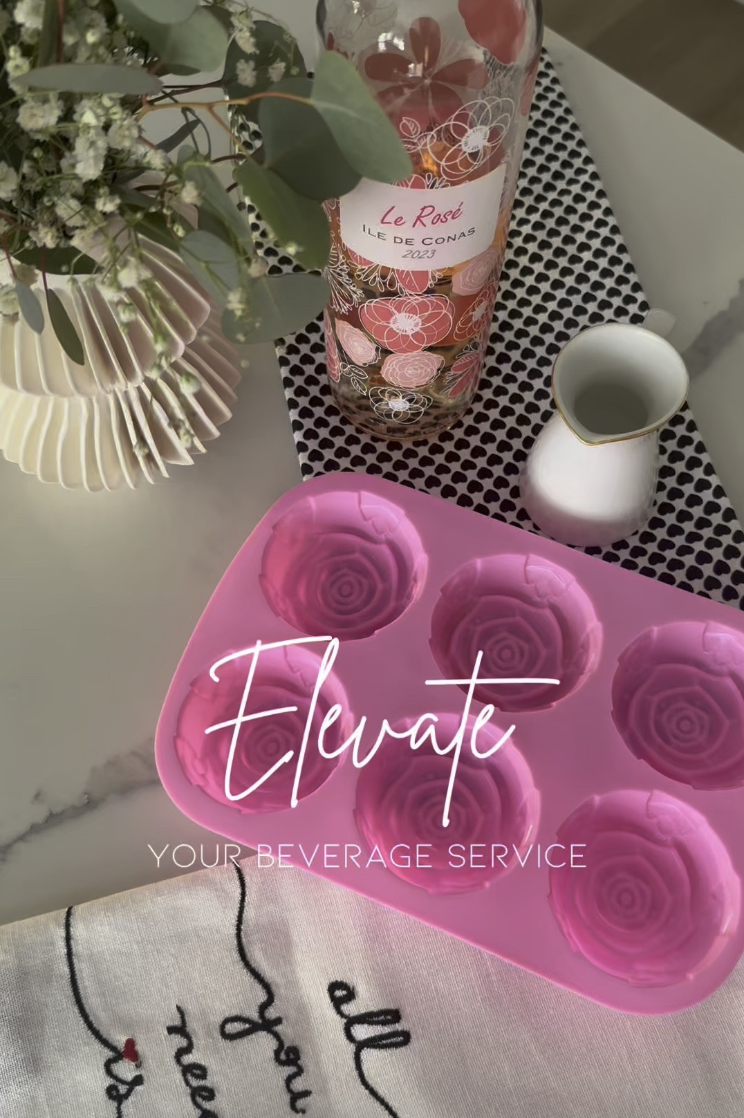 ✨✨✨ Elevate your drink service so simply by pre-freezing glitter rose ice cubes. Mine came from Amazon, but I can’t link in this post yet. Soon!

#LTKFindsUnder50 #LTKParties #LTKHome