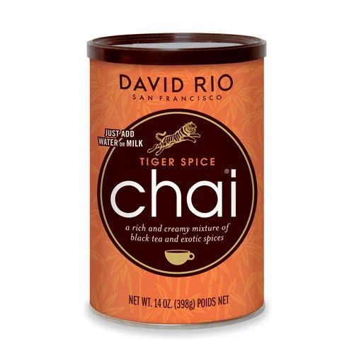 David Rio Tiger Spice Chai, Powdered Tea, 14 Oz | Walmart (US)