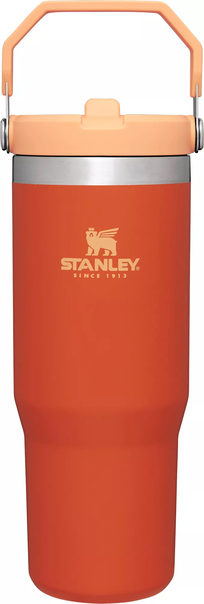 Stanley 30 Oz. IceFlow Tumbler with Flip Straw, Orange | Public Lands