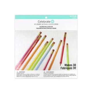 Colored Pencil Shaped Balloon Kit by Celebrate It™ | Michaels Stores