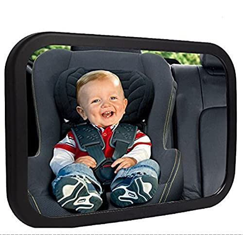 Shynerk Baby Car Mirror, Rear Facing Car Seat Mirror Safety for Infant Newborn, Baby Mirror with Wide Rearview & 360° Rotation, Shatterproof & Easy Assembled Crash Tested | Amazon (US)