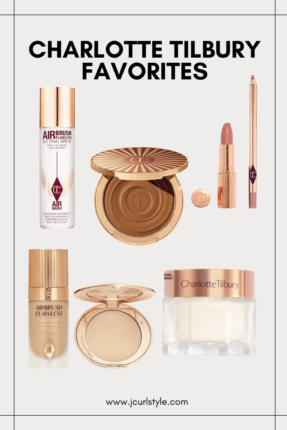 Charlotte Tilbury best sellers and my favorites! 

Use my discount code jcurlstyleFAMSH for a 15% OFF  for new customers.

@charlottetilbury #LTKMakeup #discountcode 

 #LTKSaleAlert #LTKBeauty