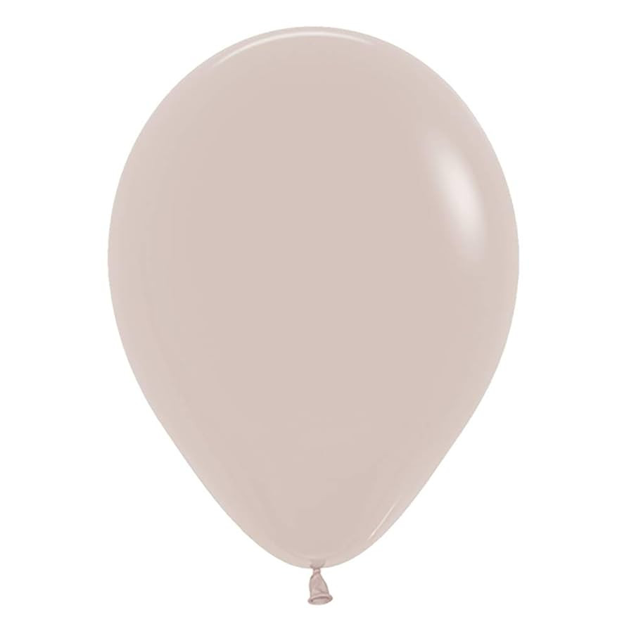 "Betallatex 11"" Deluxe White Sand Latex Balloons" (53361) | Amazon (US)