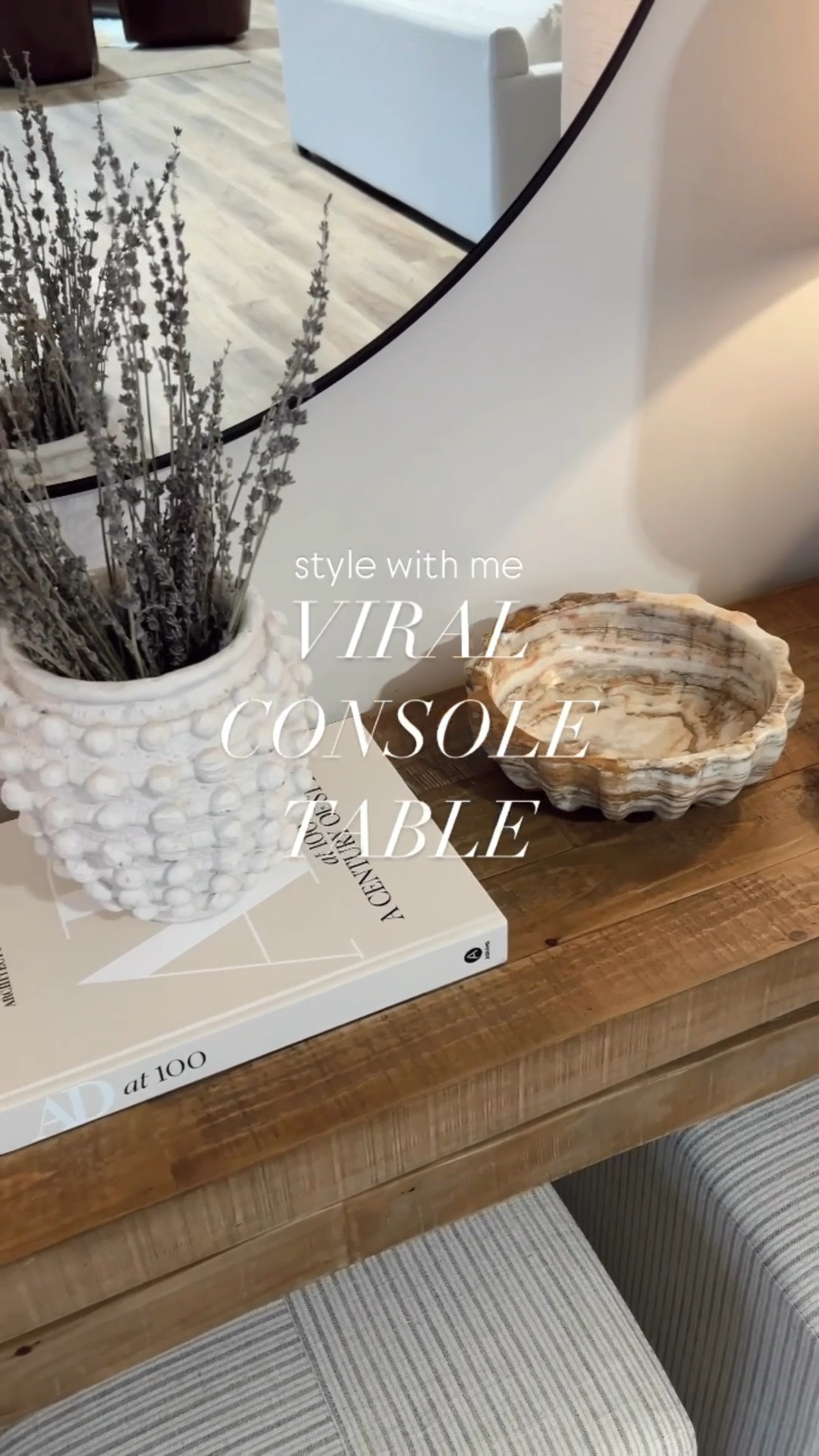 Style the viral Henn console table from Birch Lane with me!

#LTKStyleTip #LTKHome