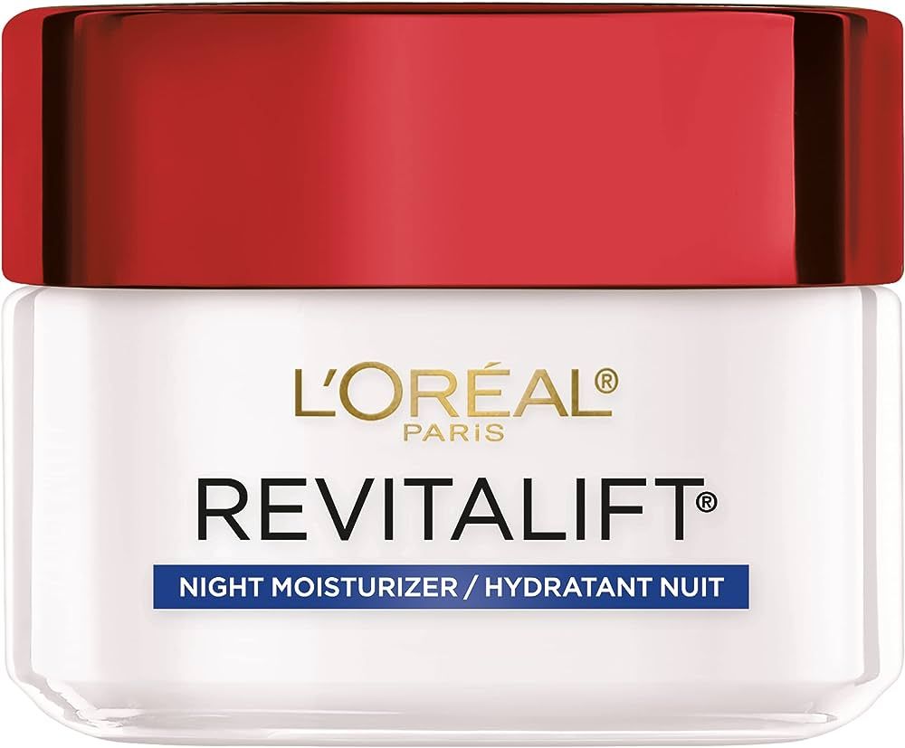 L'Oréal Paris Revitalift Anti-Wrinkle and Firming Night Cream, Pro Retinol and Centella Asiatica... | Amazon (US)