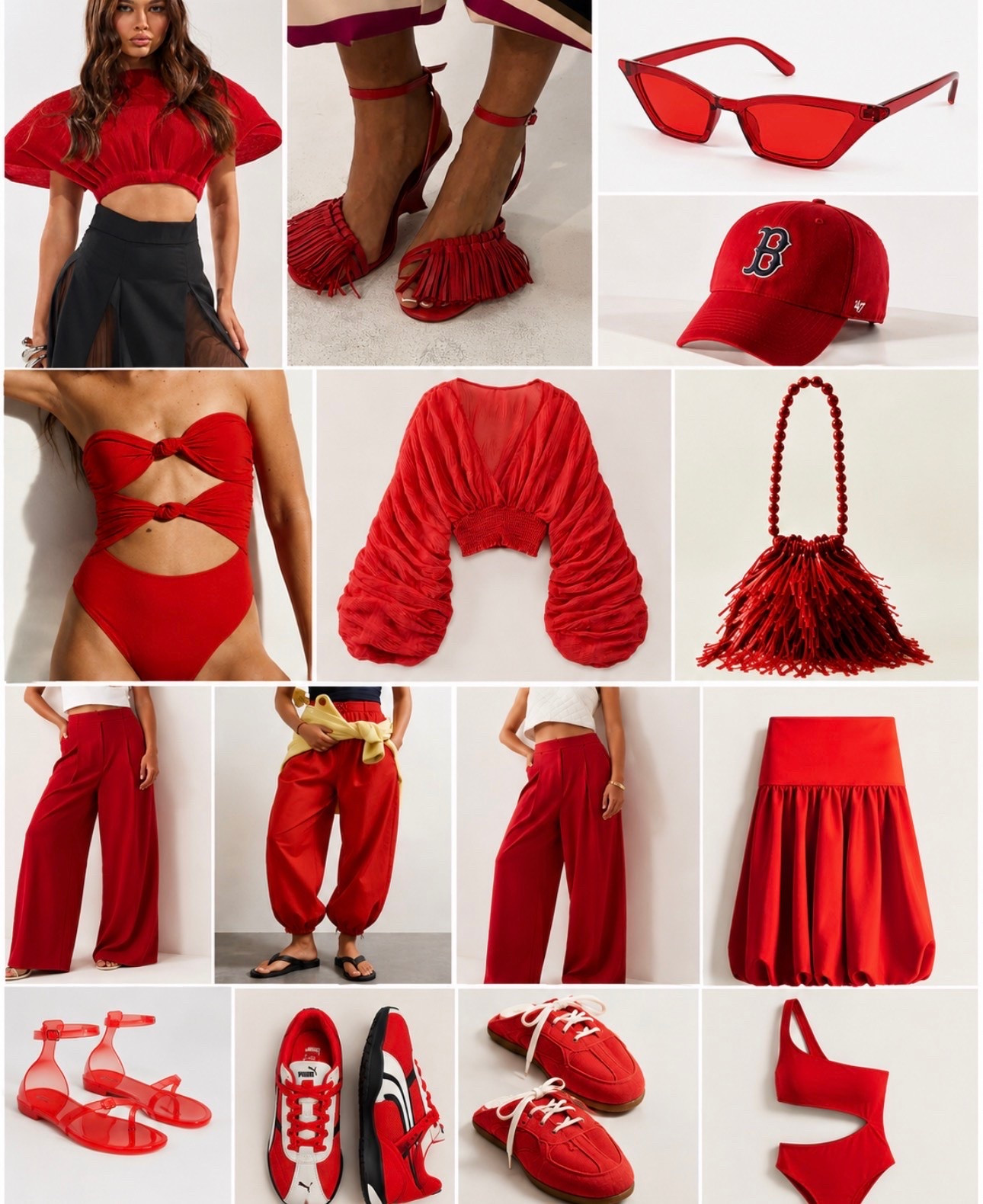 RED is having a moment ❤️‍🔥

From statement tops to fringe heels, cool-girl sneakers, bold accessories, and vacation-ready pieces… this color is doing all the work.

Which piece are you grabbing first? 👀👇

Everything linked in my LTK & Luxe Link Society.

#LTKootd #LTKgrwm #LTKSeasonal