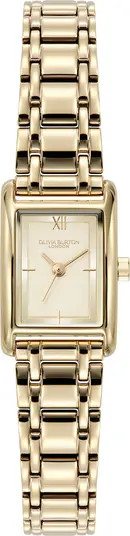 Mini Grove Rectangular Bracelet Watch, 16mm | Nordstrom
