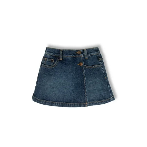 Wonder Nation Girls Denim Skort, Sizes 4-18 & Plus | Walmart (US)