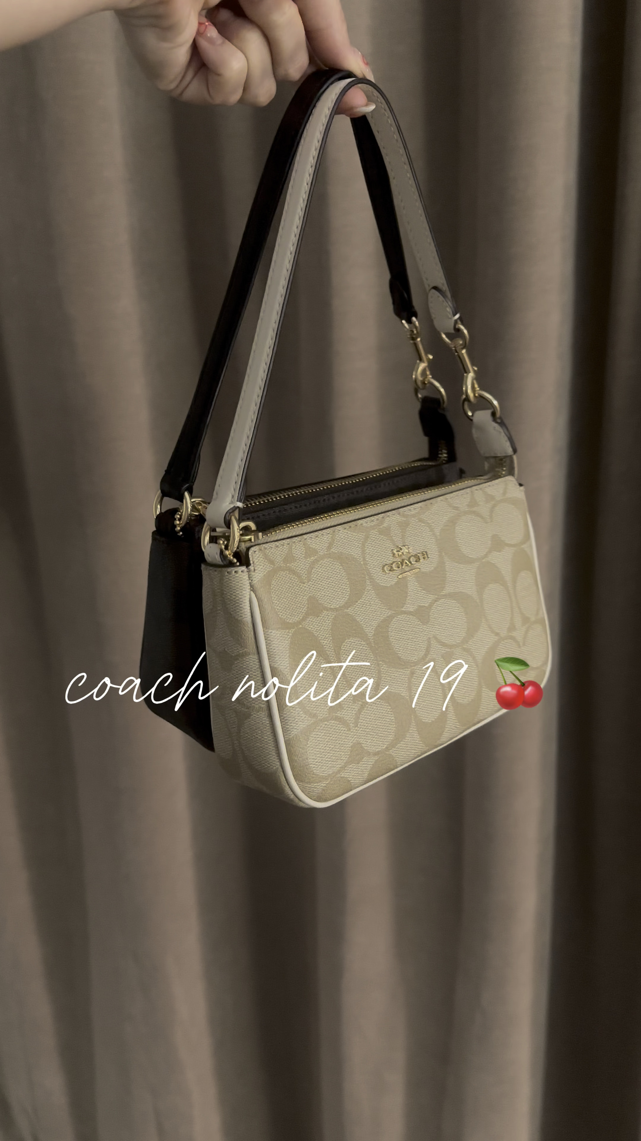 The coach nolita 19 is perfect classic for date nights 🥂🍒

#LTKstyletip #LTKitbag #LTKVideo