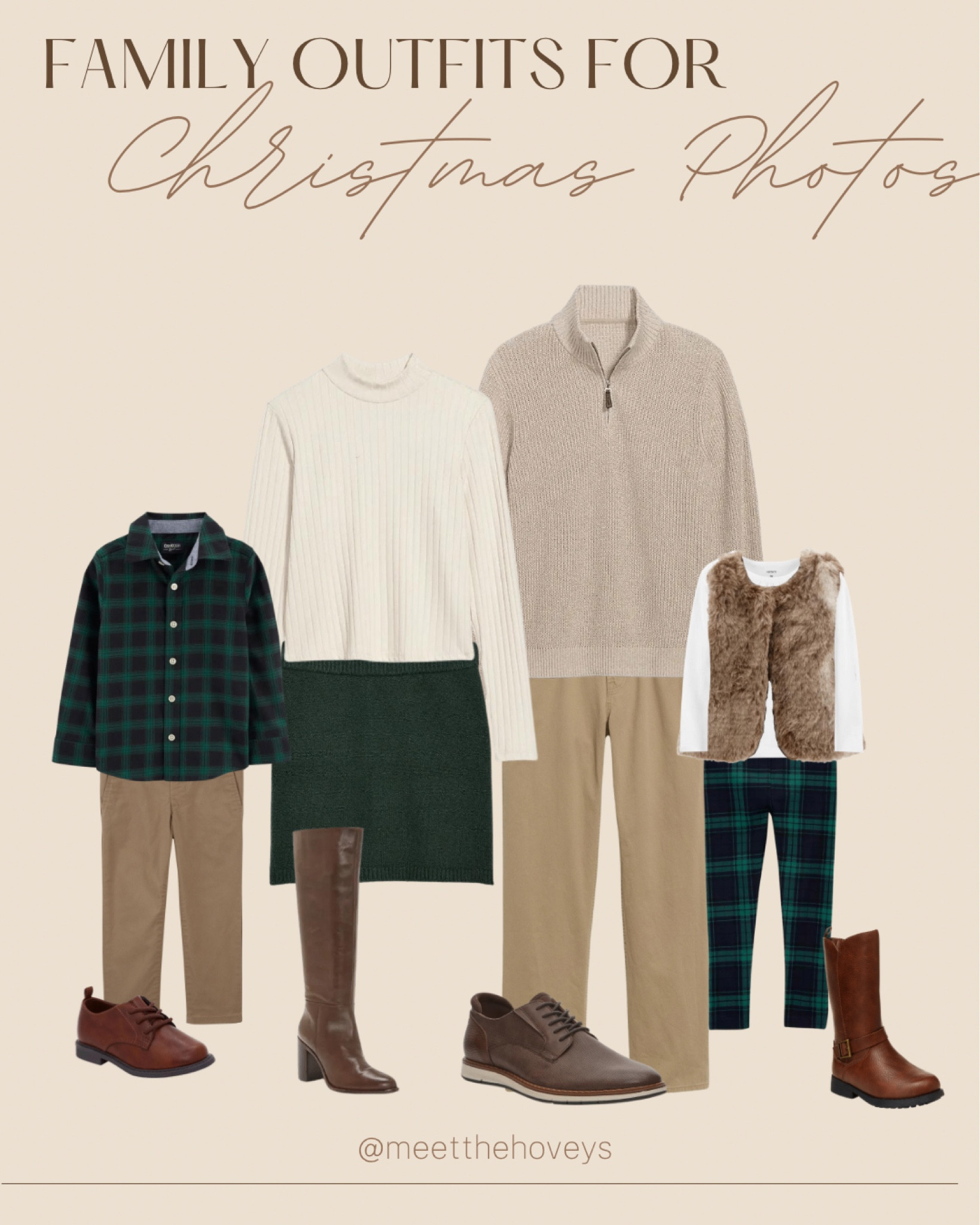 Probably my favorite looks for Family Christmas Pictures! 

We are so overdue for good family pictures and I am so excited about this look. I have all of this in my cart and am just waiting for the green light from Ben to send it! 

Big winter sales still going on at Carters and Old Navy (up to 50% off!) 


#LTKfamily #LTKHoliday #LTKSeasonal