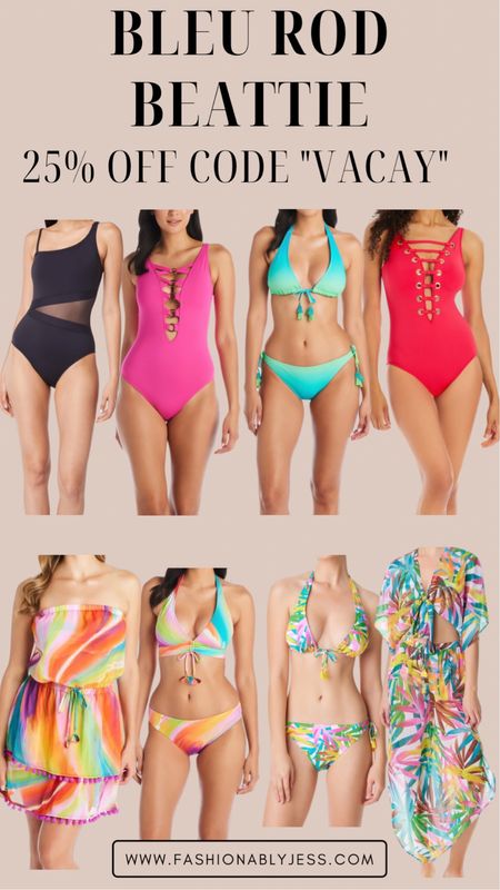 Obsessed with these Bleu Rod Battie bathing suits! So cute for a summer vacation! 
#swim #summer #swimwear 

#LTKFind #LTKstyletip #LTKswim