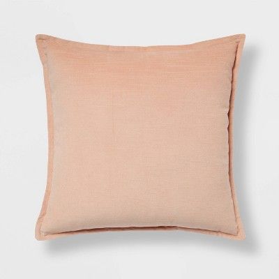 Cotton Velvet Square Pillow - Threshold™ | Target