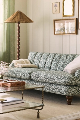 Channel Tufted 76" Irena Sofa | Anthropologie (US)