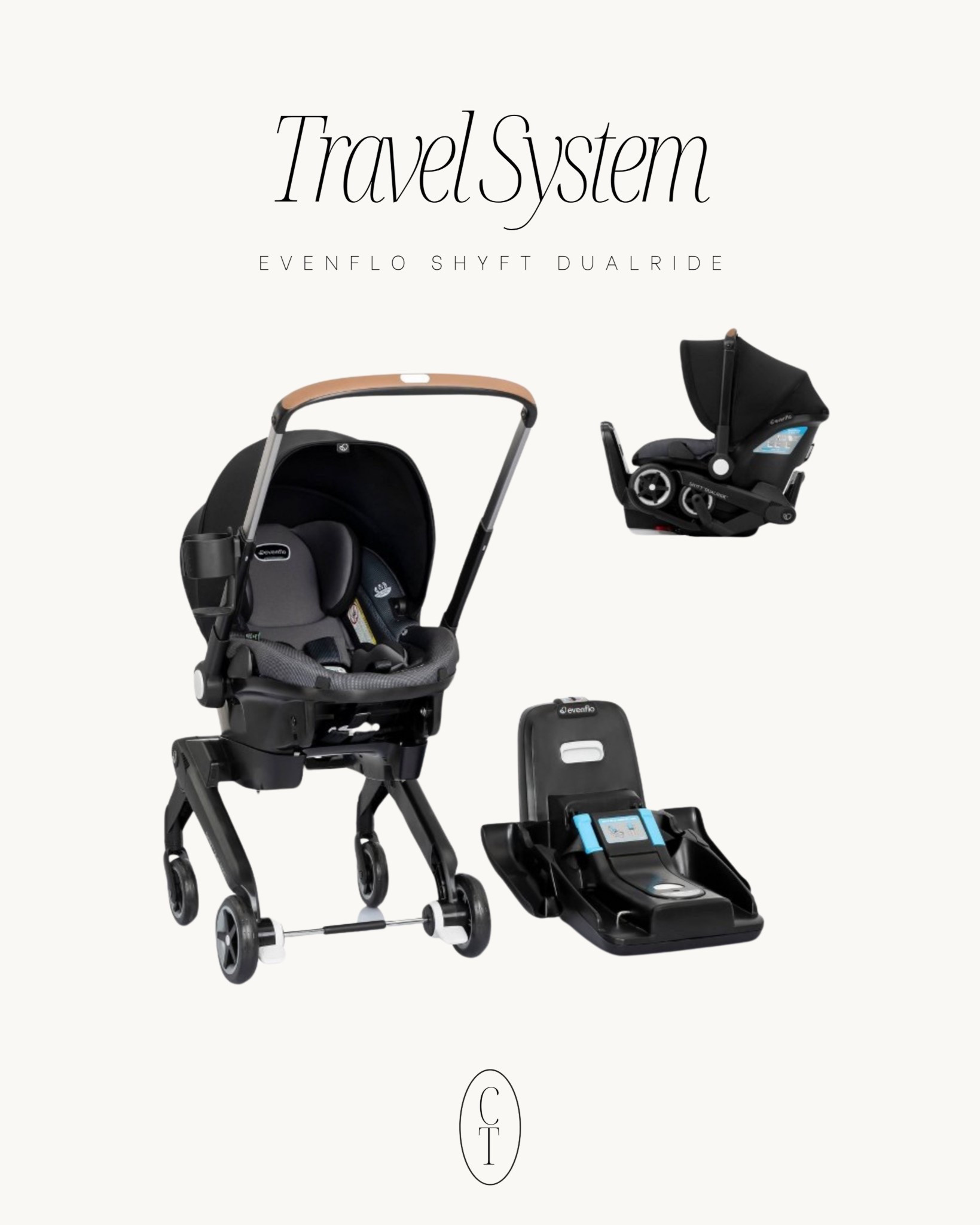 Evenflo Shyft Dualride is where it’s at mamas! Lightweight car seat, stroller attached to base, adjustable handle, and the wheels can detach. The best car seat/stroller travel system I wish I had with my first!

#LTKFamily #LTKBaby #LTKTravel