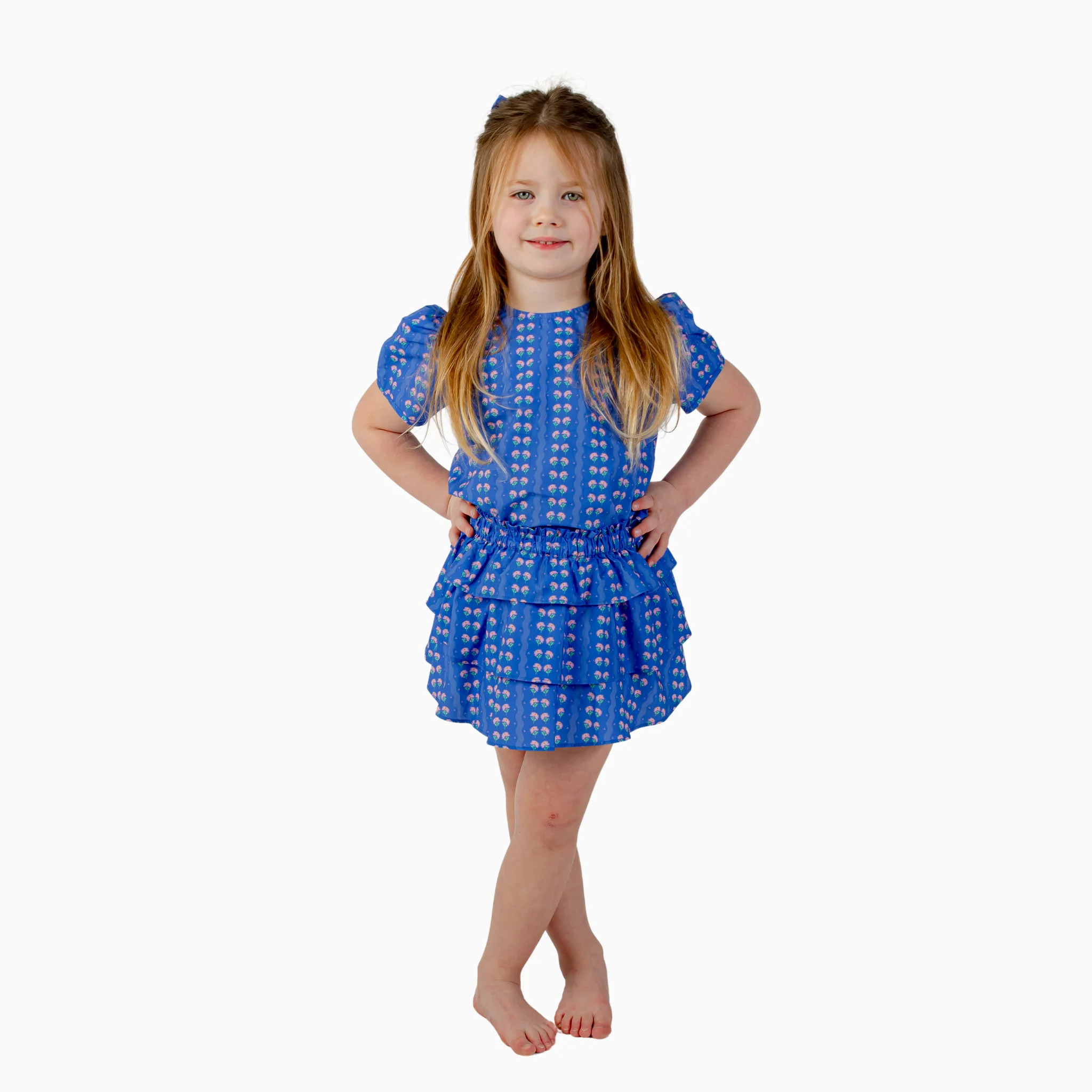 Puff Sleeve Blouse in Floral | Nella June