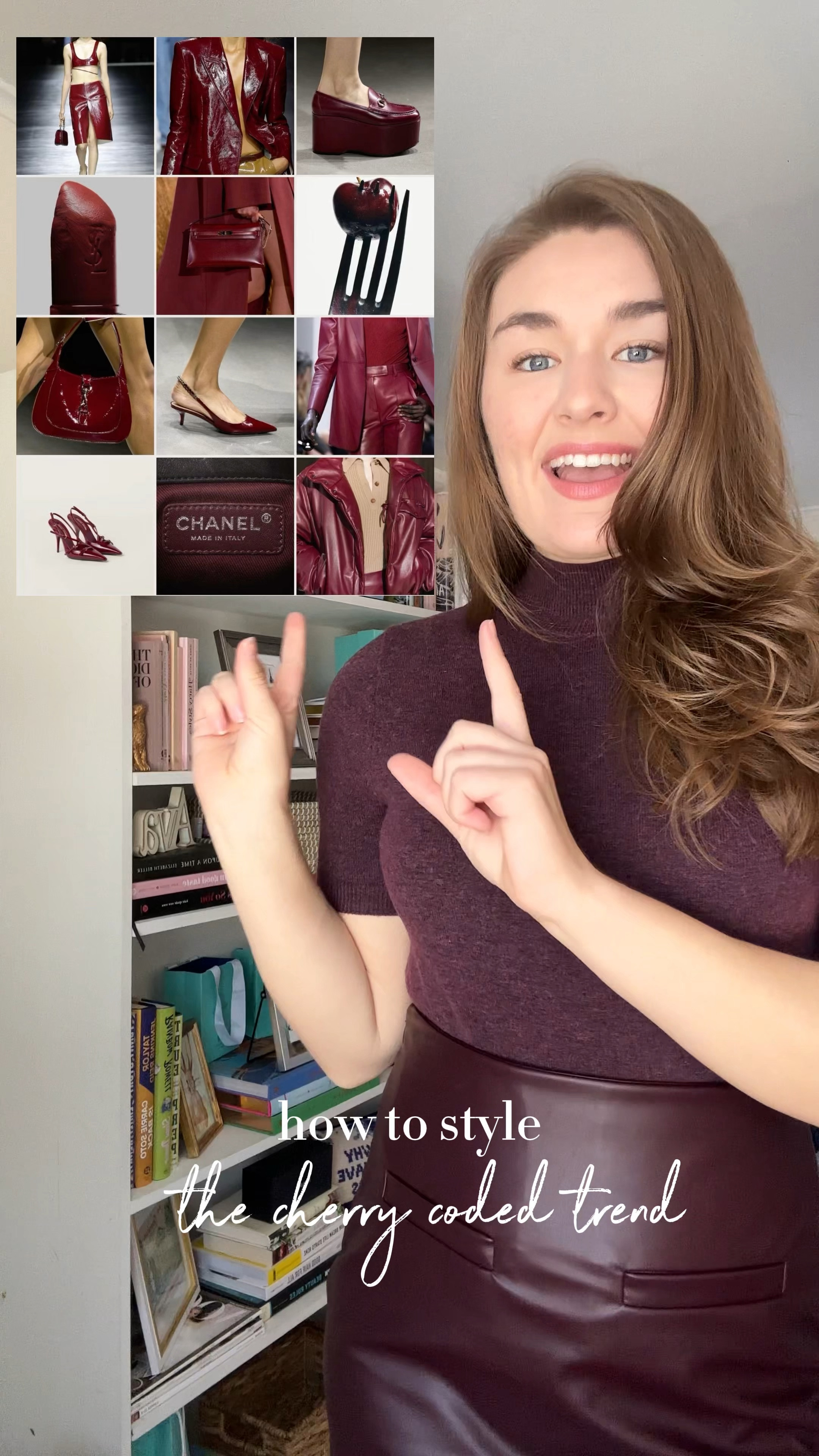 The Cherry coded trend is set to be the biggest color of 2025! I’ve styled it five ways for a classic but trendy look. Which is your favorite? 

#LTKStyleTip #LTKSeasonal #LTKWorkwear