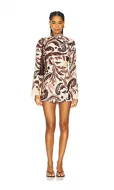 HEMANT AND NANDITA Mini Dress in Eggshell from Revolve.com | Revolve Clothing (Global)