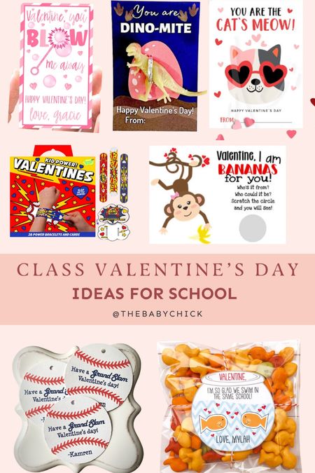 Some cute class Valentine ideas for school! #valentines #valentinesday 

#LTKkids #LTKSeasonal