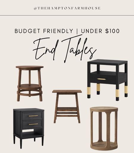 End tables | Under $100 | Furniture 

#LTKfindsunder100 #LTKstyletip #LTKhome