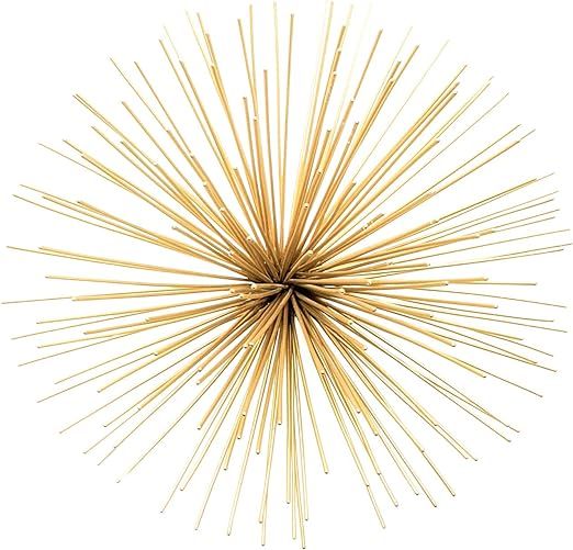 Torre & Tagus Spike Pod Wall Decor, Small, Gold | Amazon (US)