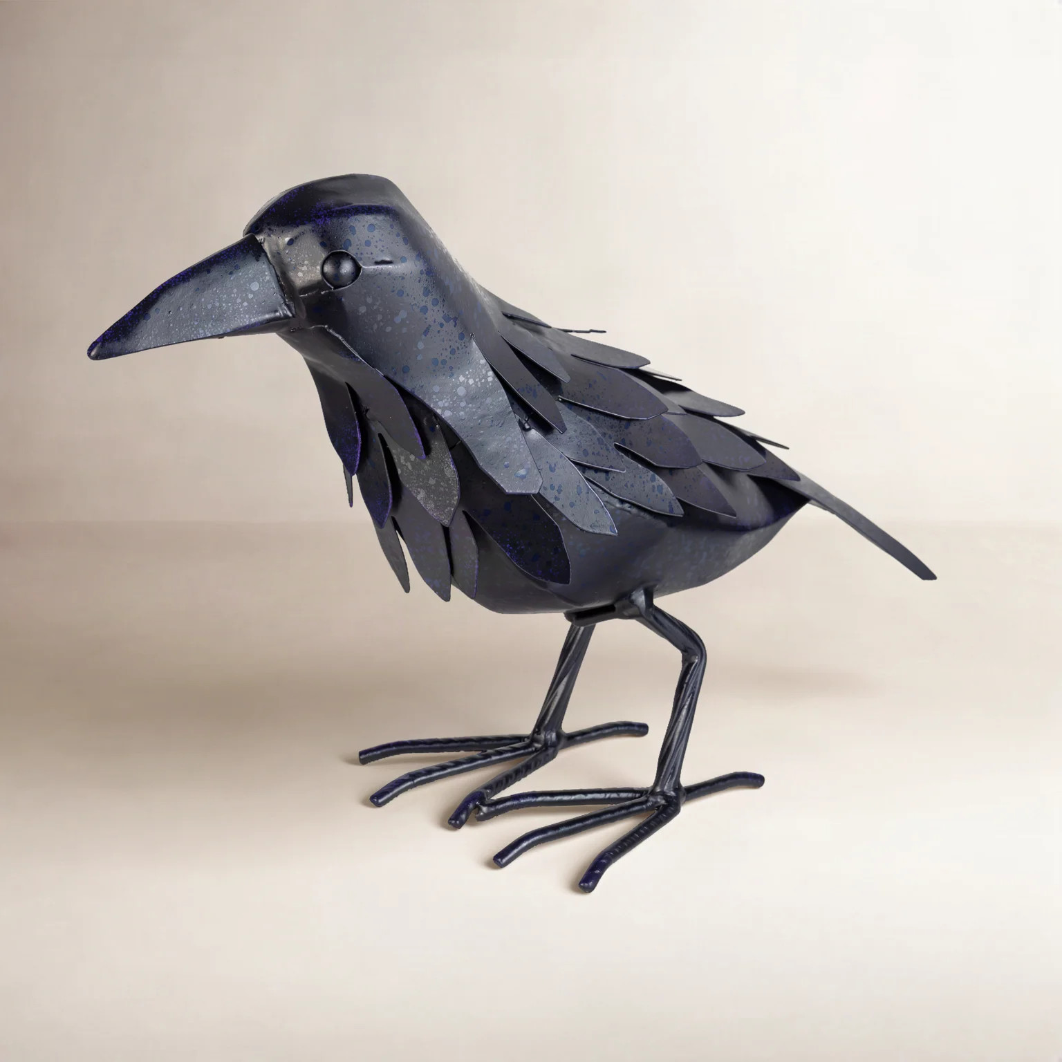Halloween Crow Metal Garden Statue | Joss & Main