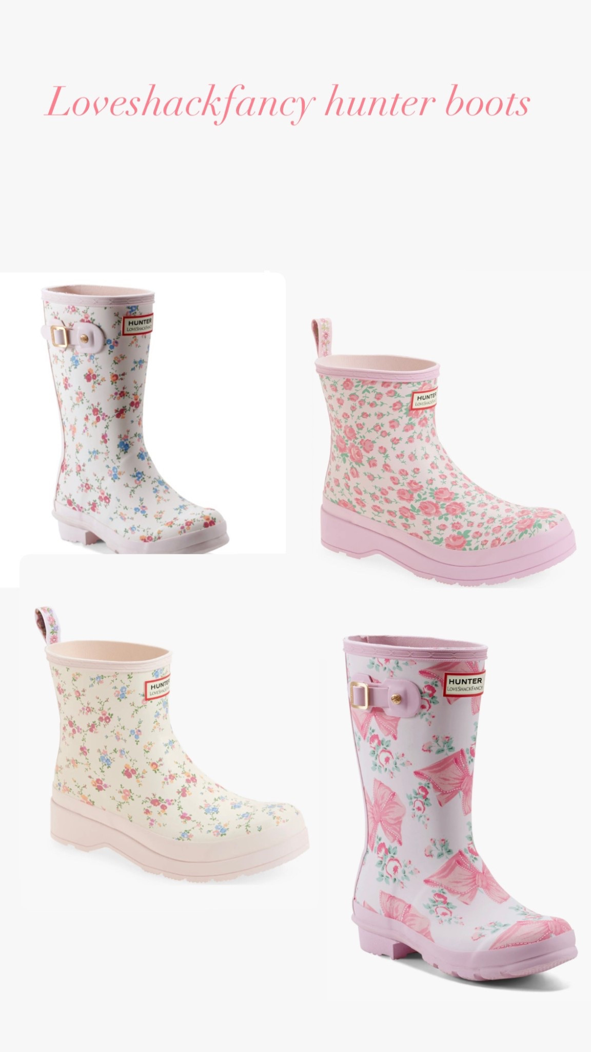 Hunter x LoveShackFancy Kids' Original Rain Boot

x LoveShackFancy Womens’ Original Rain Boot

#LTKKids #LTKShoeCrush #LTKStyleTip