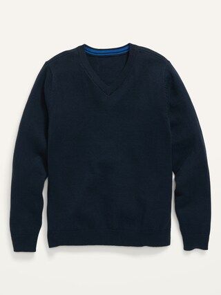 Uniform V-Neck Sweater for Boys | Old Navy (CA)
