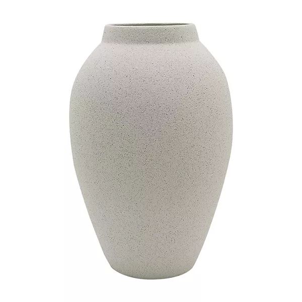 Sonoma Goods For Life® Large Round Neutral Speckled Vase Table Decor | Kohl's