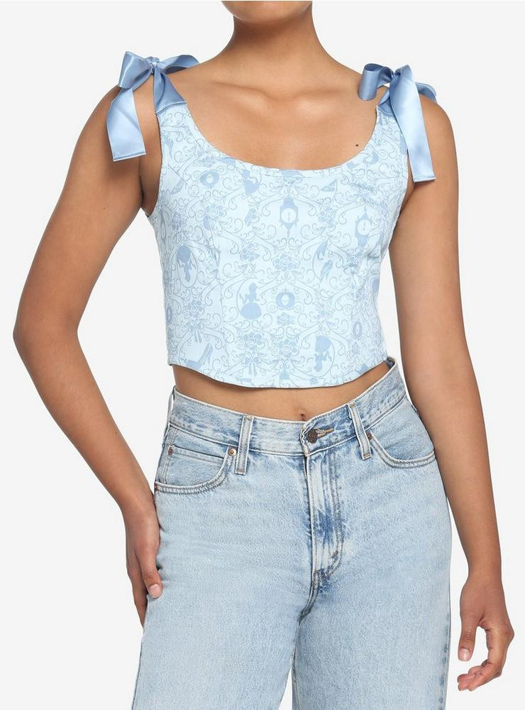 Her Universe Disney Cinderella Bustier Girls Tank Top | Hot Topic