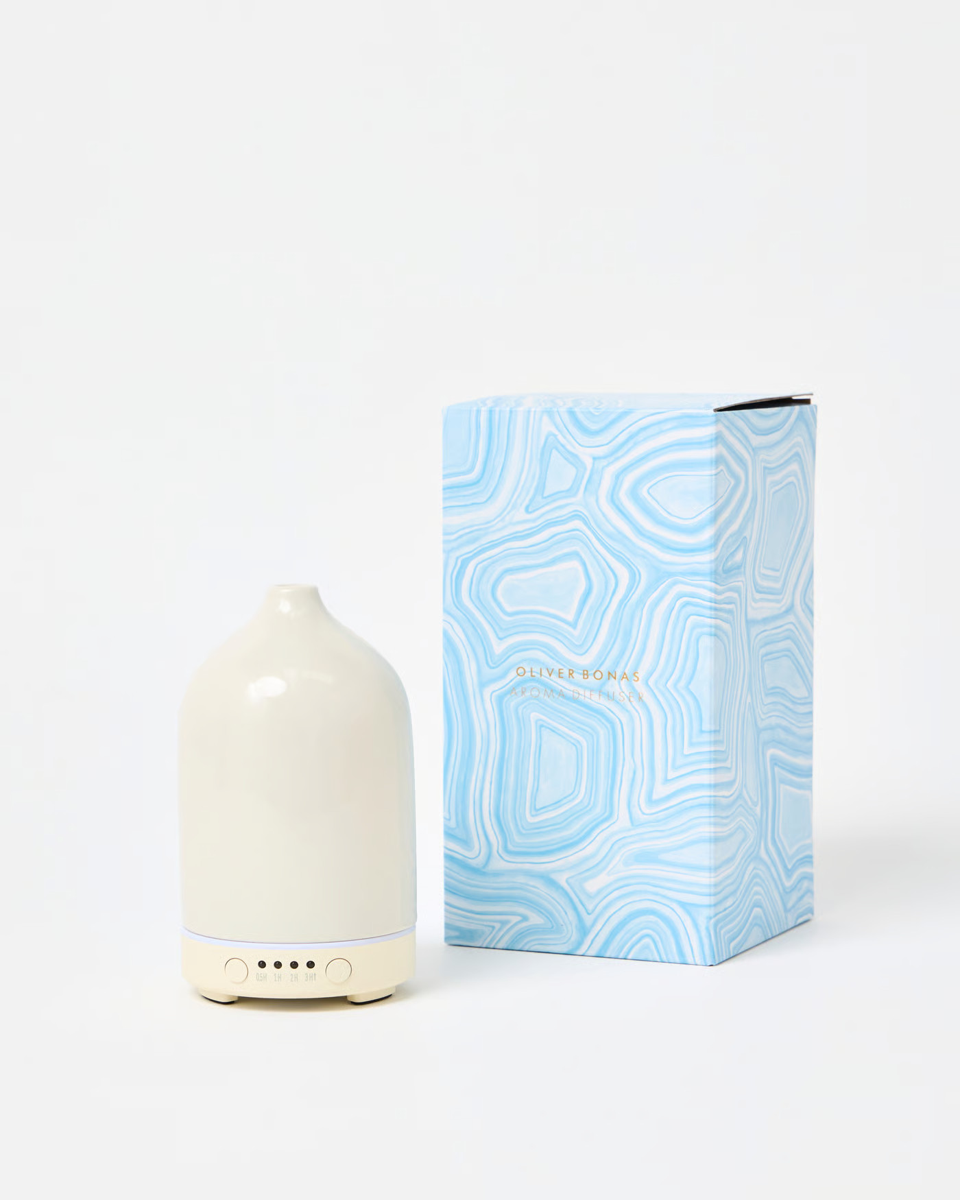 Ceramic Cream Essential Oil Electric Aroma Diffuser | Oliver Bonas | Oliver Bonas (Global)