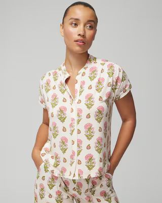 Short-Sleeve Button-Front | SOMA