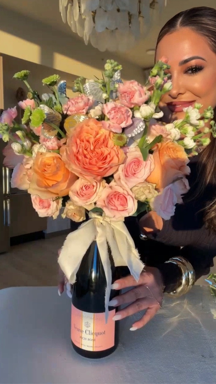 DIY Champagne bottle floral bouquet 🌸💐

#LTKgrwm #LTKootd #LTKdayinmylife