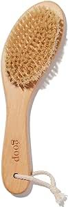 goop Beauty Dry Brush | Exfoliating & Detoxifying for Dry Skin | Wooden Brush with Natural Biodeg... | Amazon (US)