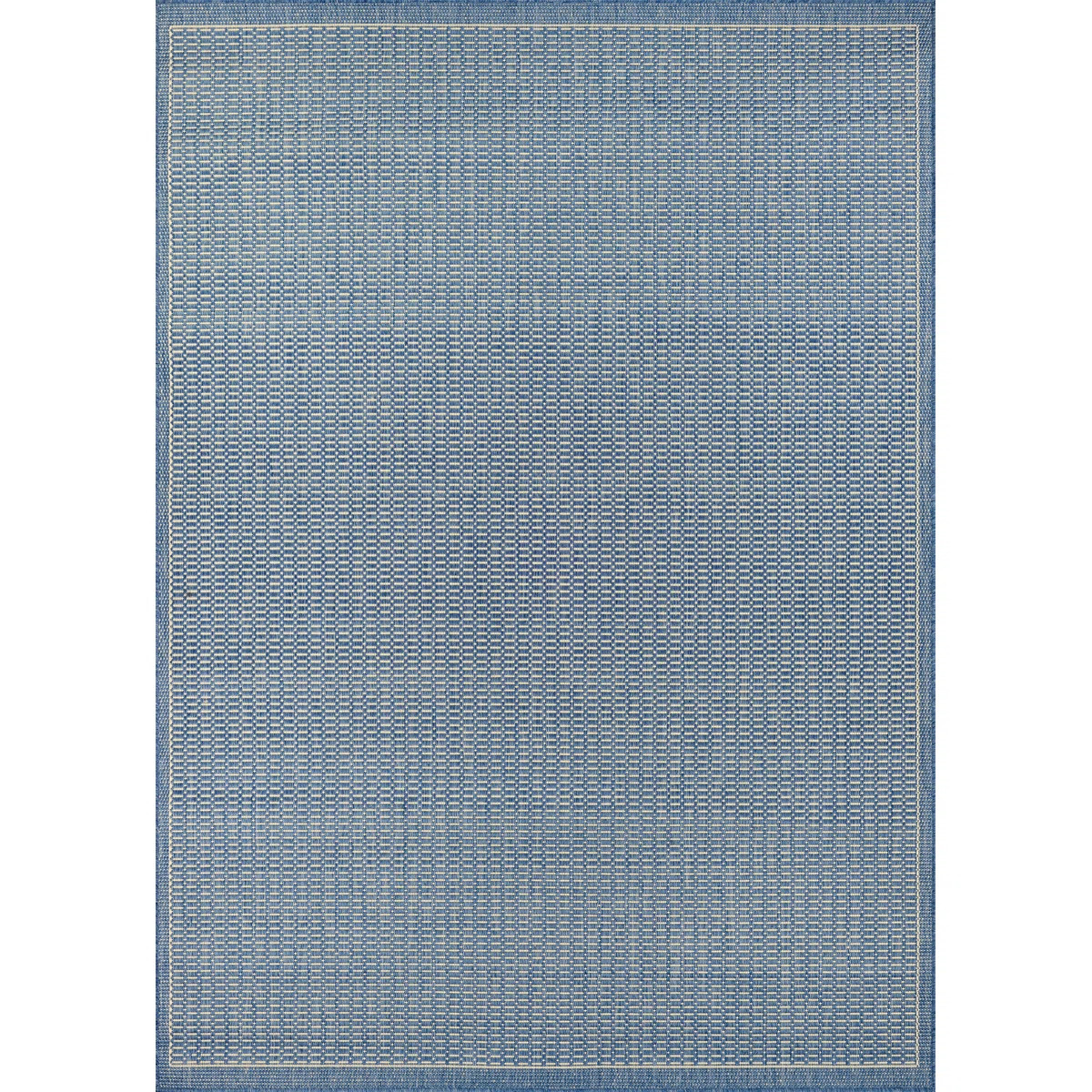 Fierce Sella Beige-Blue Indoor/Outdoor Square Rug | Wayfair North America