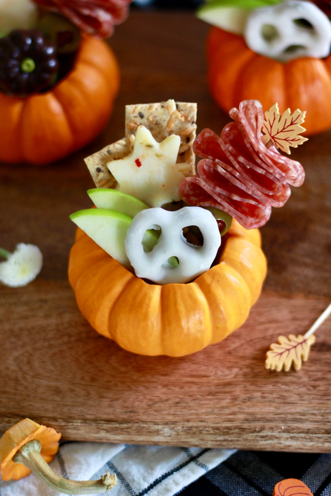 Individual cheese and charcuterie mini pumpkins  

#LTKHome #LTKSeasonal #LTKFindsUnder50