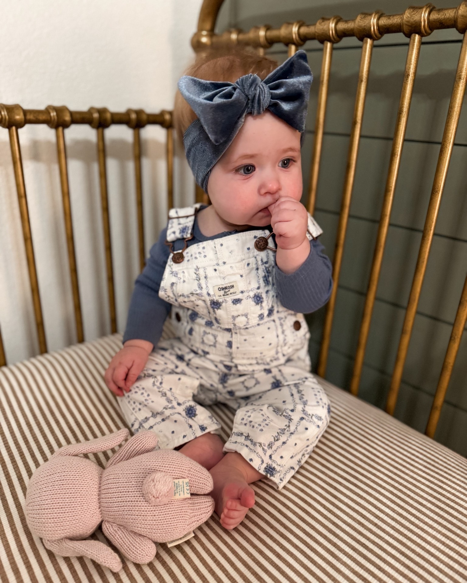 Absolutely in love with the tiny overalls #Carters #LTKkids #ootd #bow #baby

#LTKootd #LTKBaby