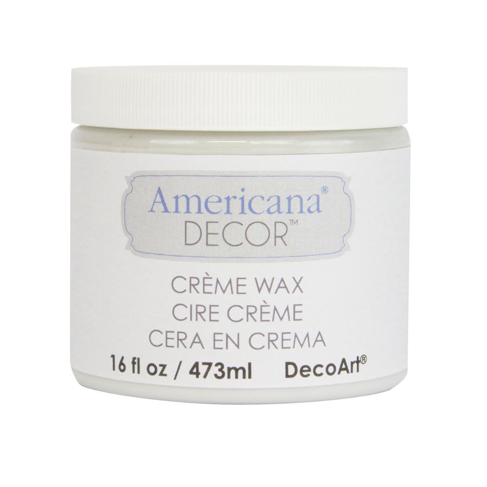 Americana Decor 16 oz. Clear Creme Wax | The Home Depot