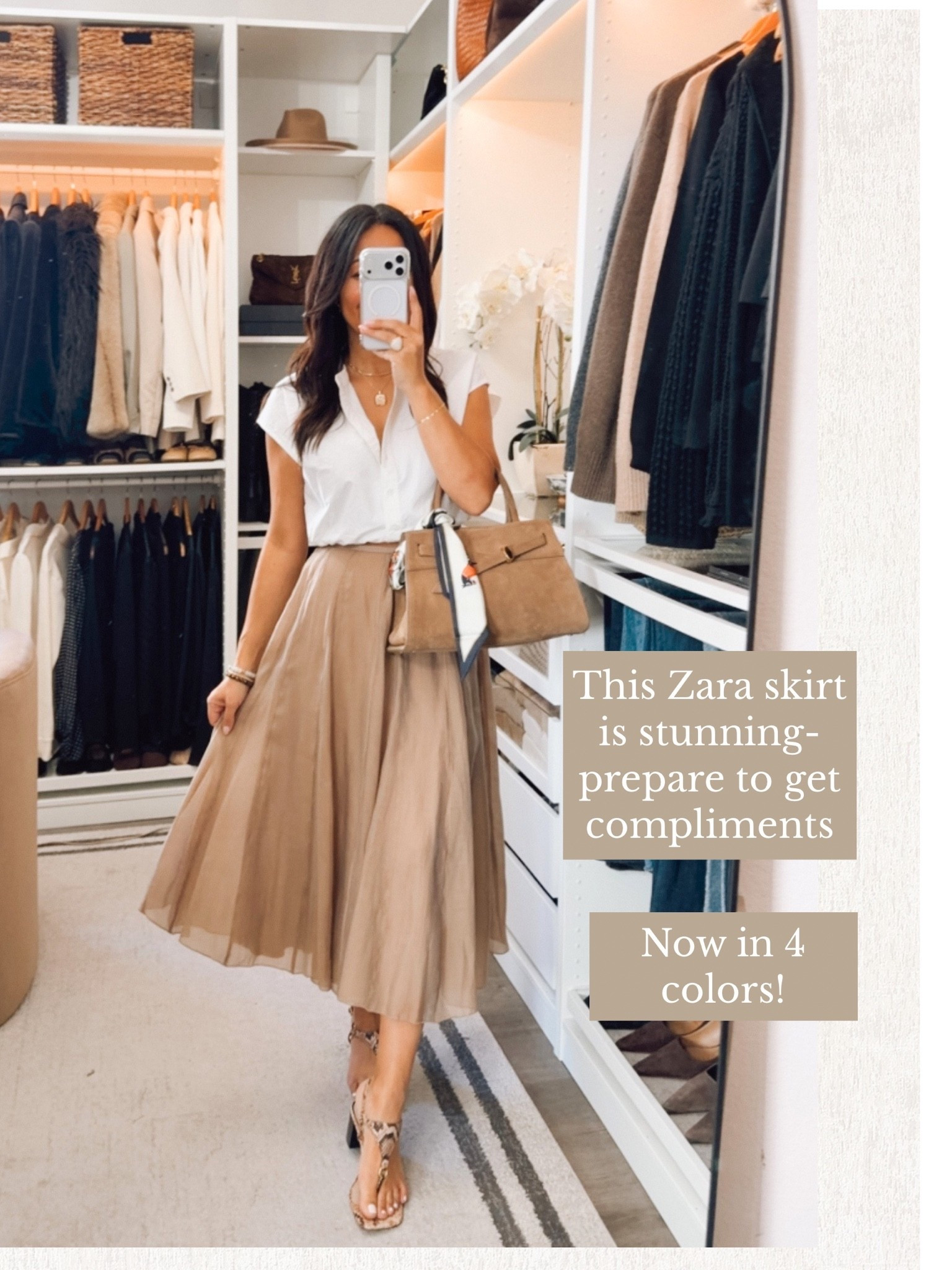 Zara skirt best seller ⭐️ fits TTS

#LTKOver40 #LTKootd