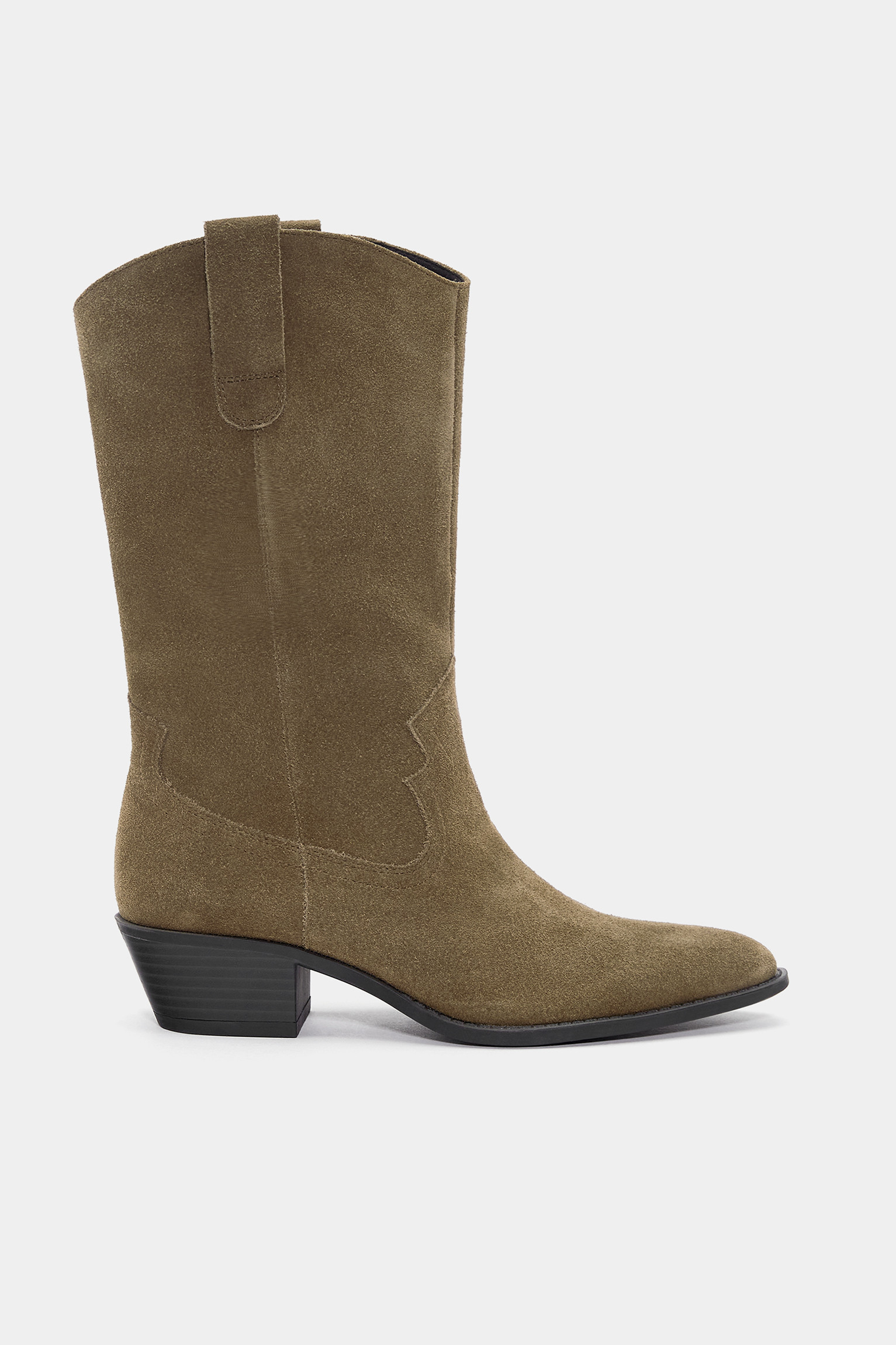 Leren cowboylaars | PULL and BEAR NL