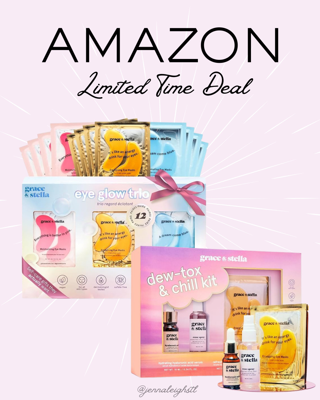 Budget friendly skincare win. These Grace and Stella award winning sets are on sale at Amazon and packed with fan favorite products. 

 #LTKgrwm #LTKSaleAlert #LTKBeauty