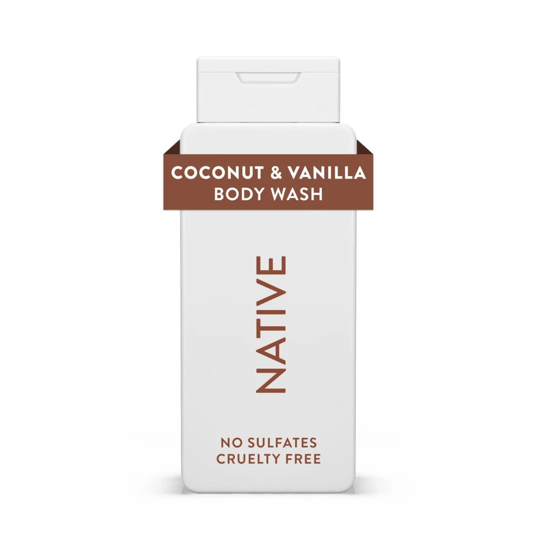 Native Body Wash, Sulfate Free, Coconut & Vanilla, for Women and Men, 18 oz | Walmart (US)