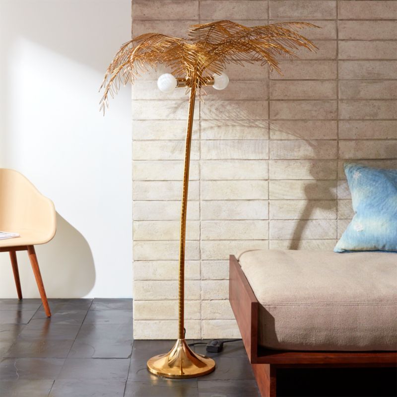 Ocean Palm Tree Floor Lamp + Reviews | CB2 | CB2