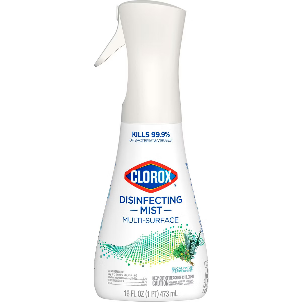 Clorox Eucalyptus Peppermint Ready-to-Use Disinfecting Mist - 16 fl oz | Target