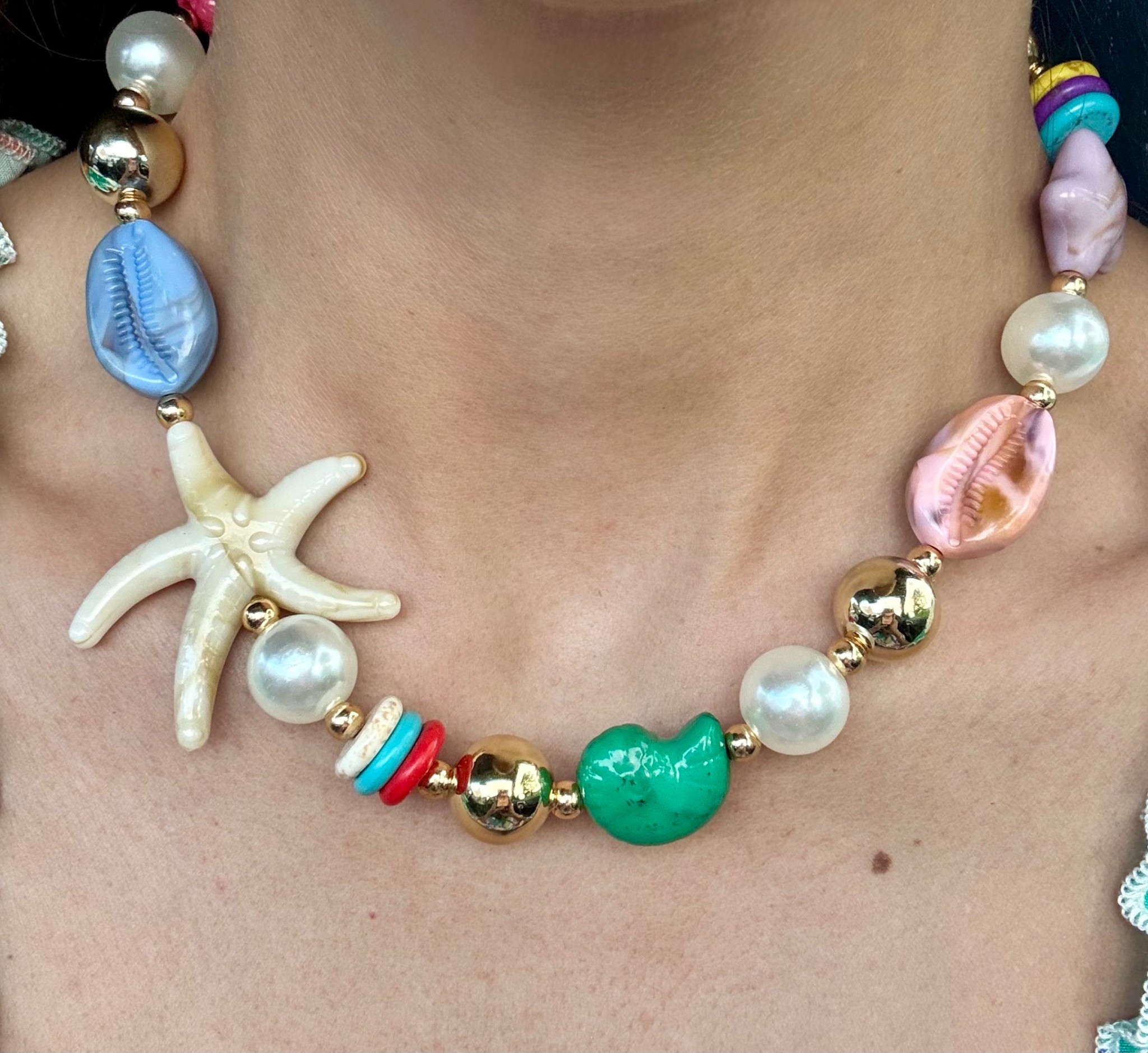 Shein shell necklace 

#LTKootd #LTKSwim #LTKTravel