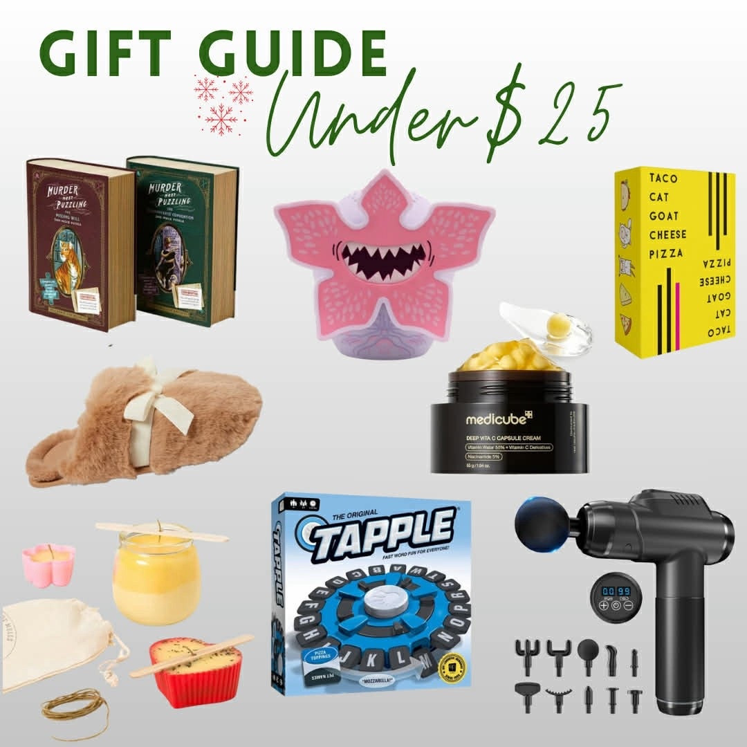 Gift ideas under $25 🎁

#LTKSeasonal #LTKGiftGuide #LTKHoliday